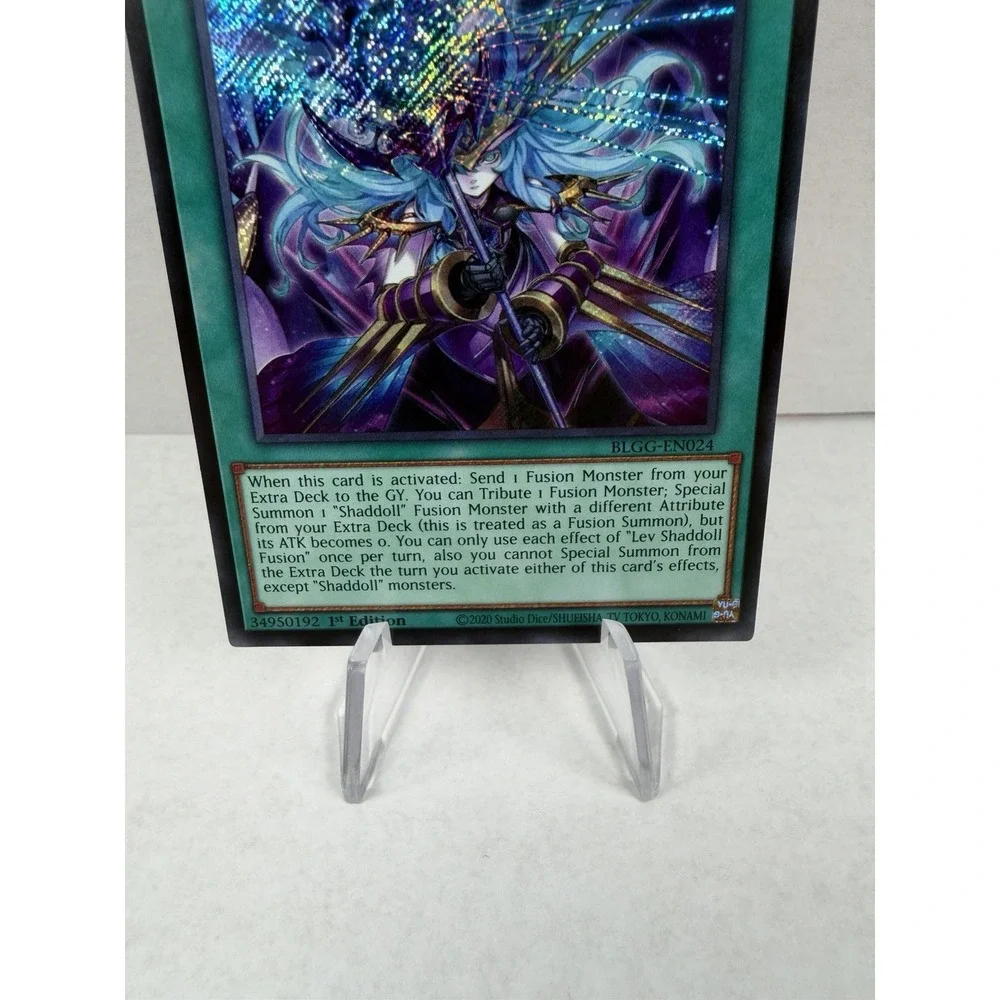 Yugioh! 1x Lev Shaddoll Fusion BLGG-EN024 Secret Rare 1st Ed NM